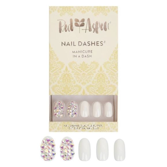 Red Aspen Nail Dashes - Satin and Silk - Picture 1 of 5